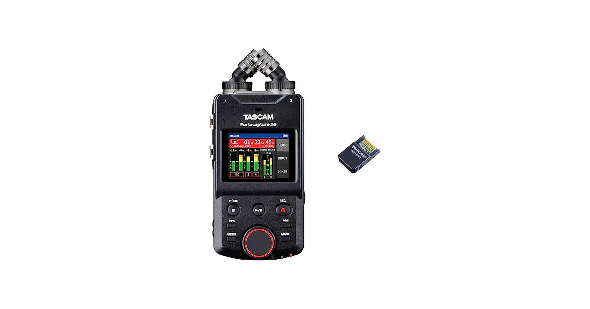 Amazon | TASCAM Portacapture X6+AK-BT1 32bitフロート録音 6
